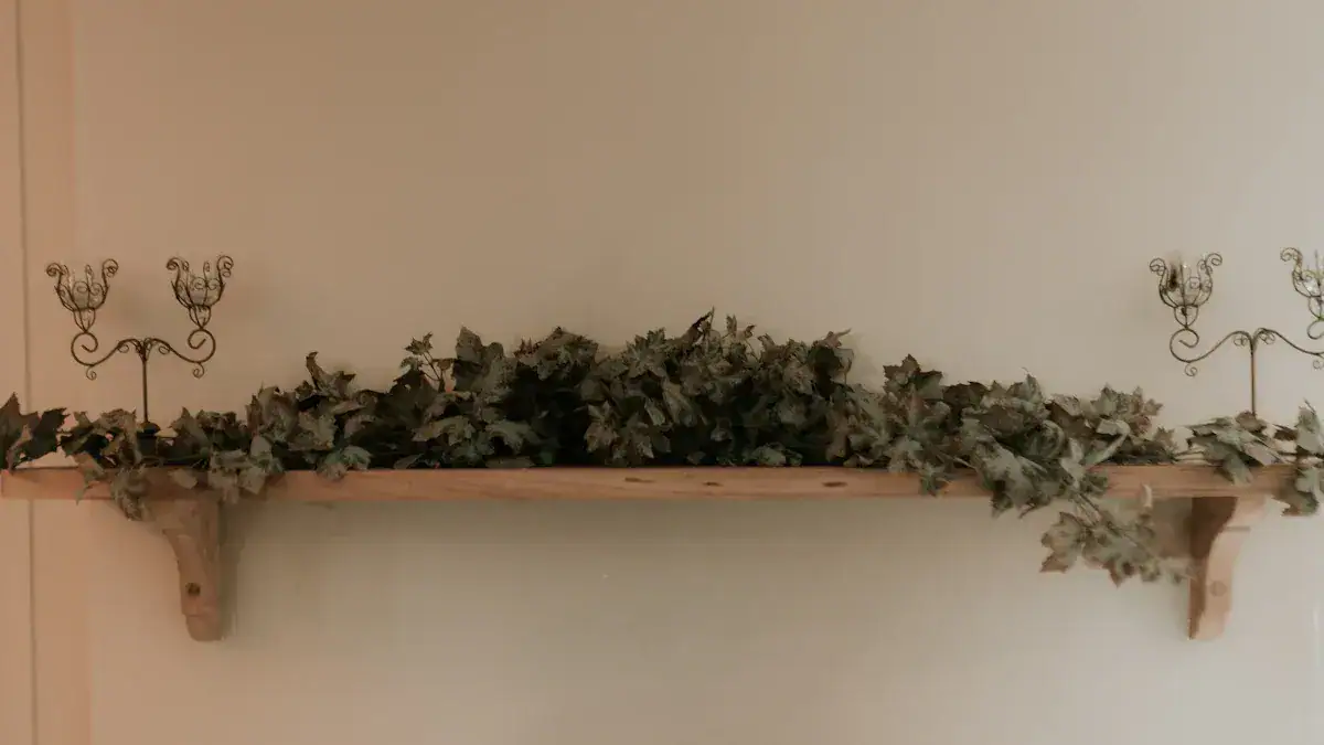 Floating Mantel Shelf Idea