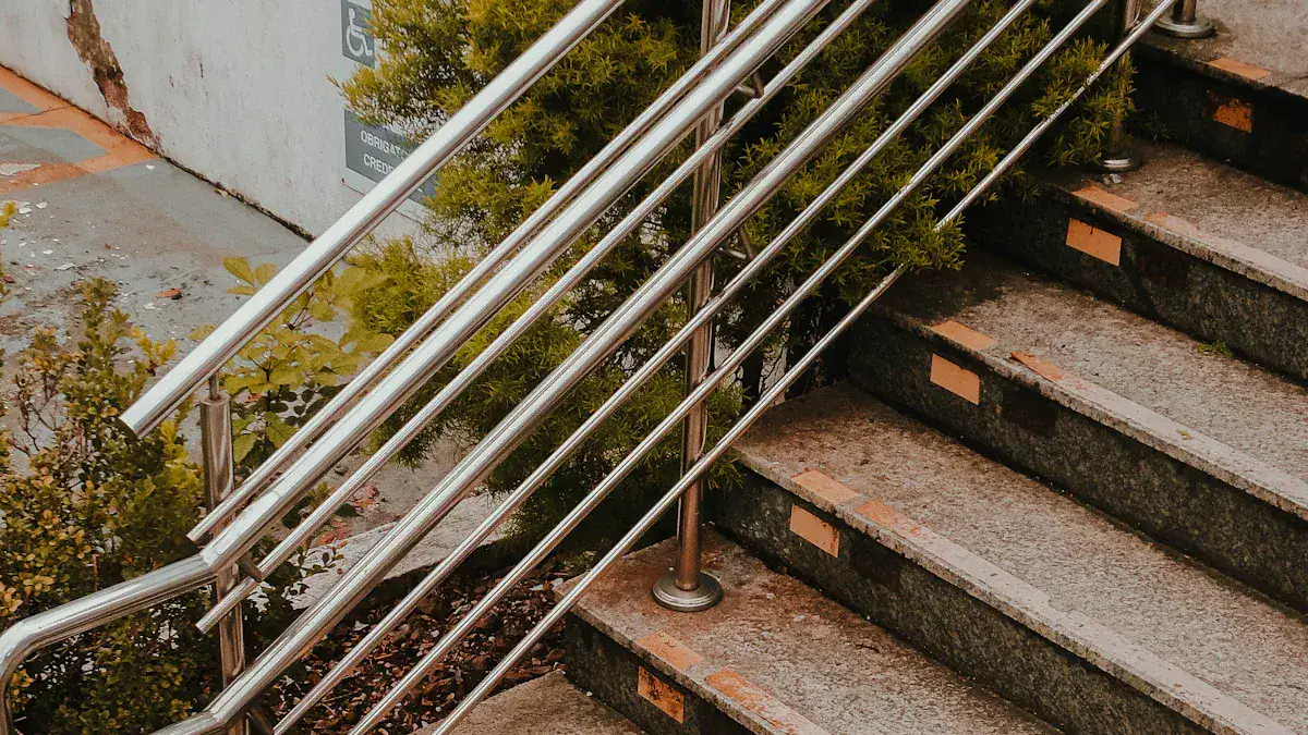 Installing an Outdoor Stair Railing