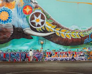 easy wall painting designs