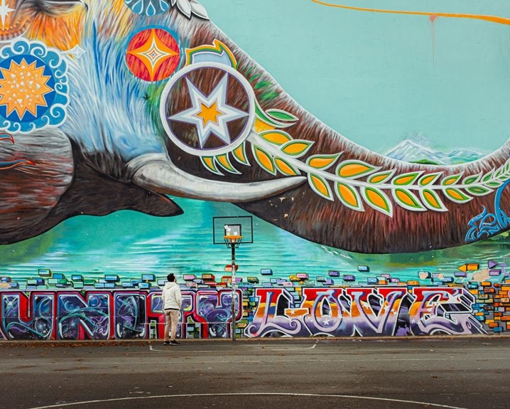 easy wall painting designs