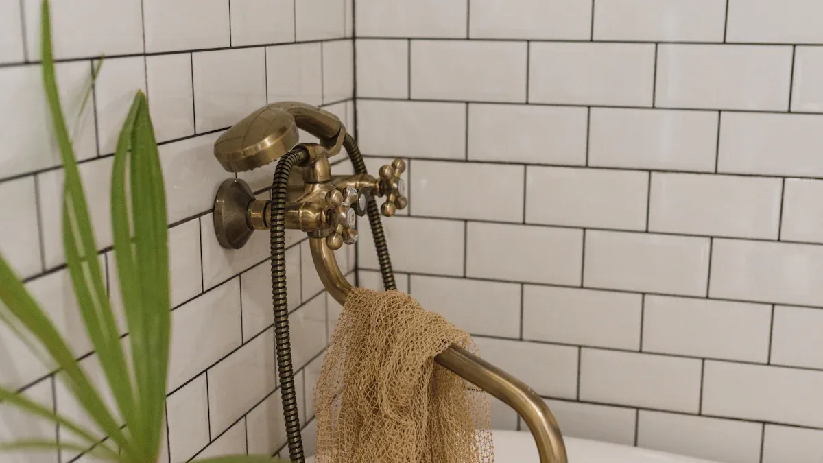 Essential Brushed Gold Bathroom Fixtures and Hardware