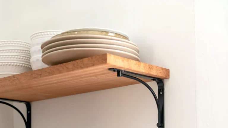 DIY Storage Bracket Shelving: Easy Wall-Mounted Storage Solution