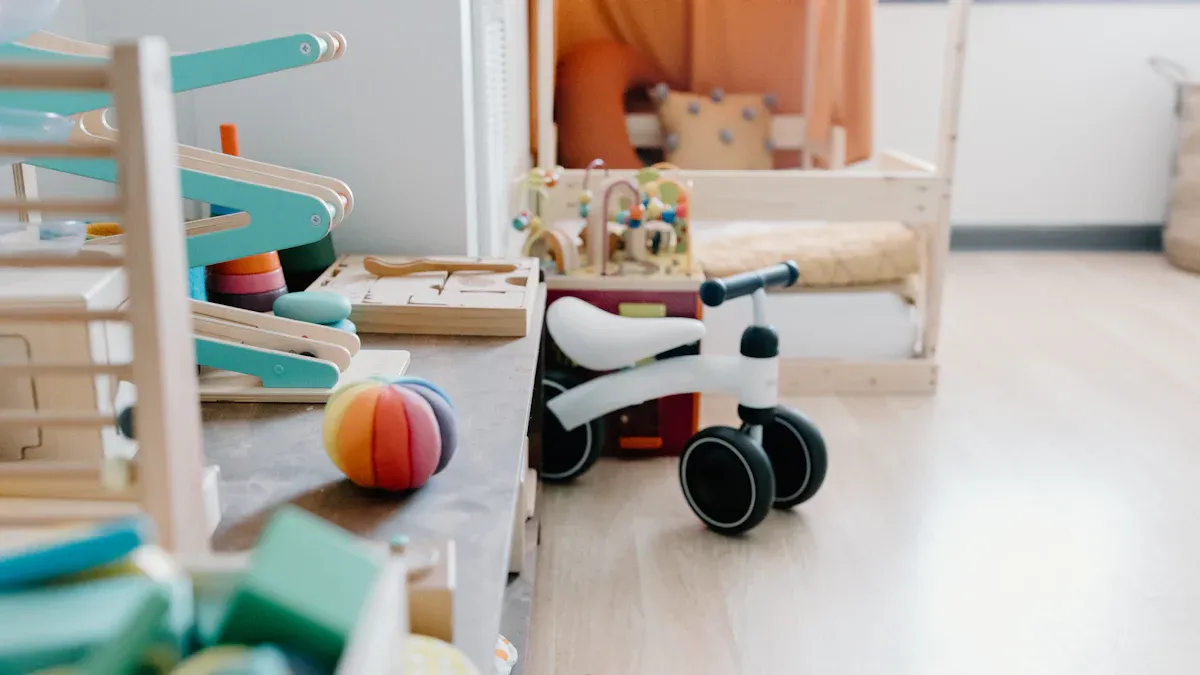 Kid-Friendly Playroom Organization