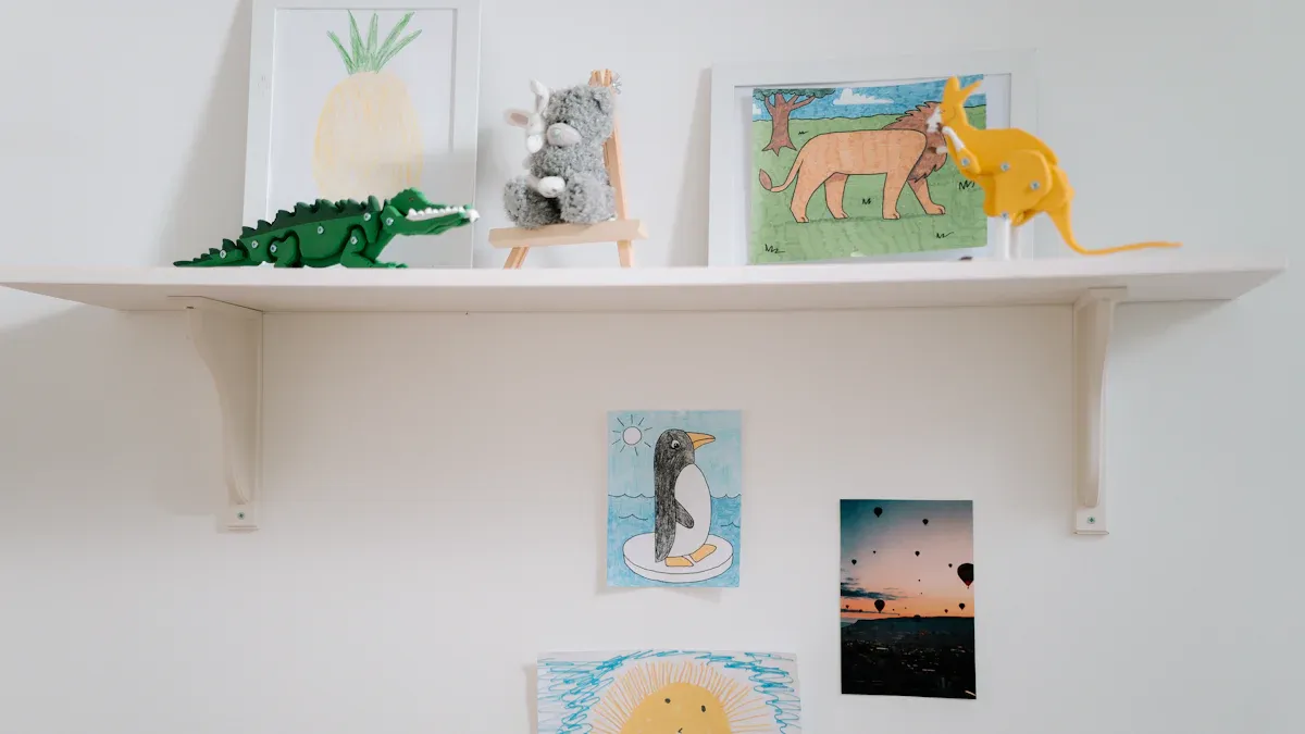 Bedroom DIY Shelves for Style and Storage