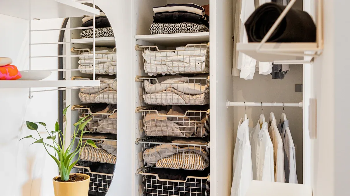 Maximizing Small Closet Storage