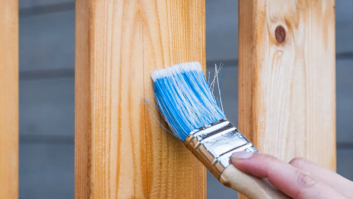 Painting Honey Oak for a Modern Update