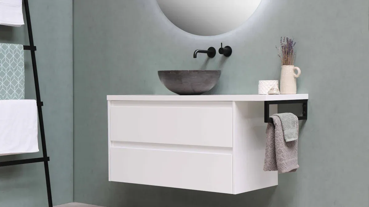 How to Paint Bathroom Vanity Cabinets: A Durable DIY Finish