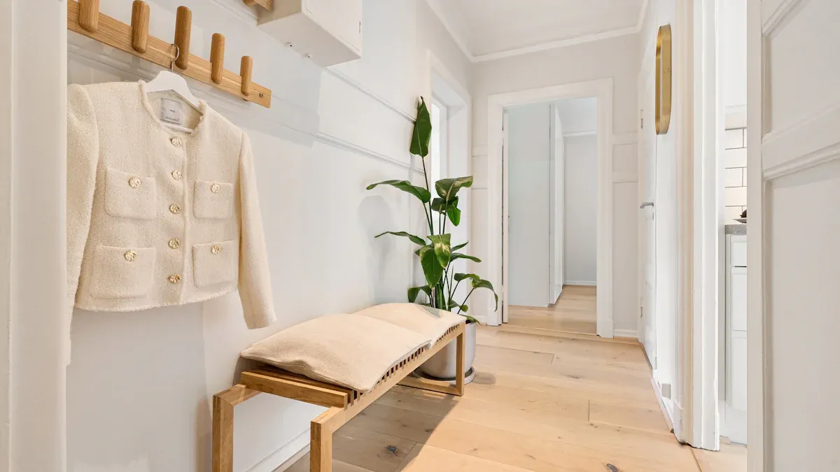 DIY Wall-Mounted Coat Rack: Easy Entryway Storage Solution