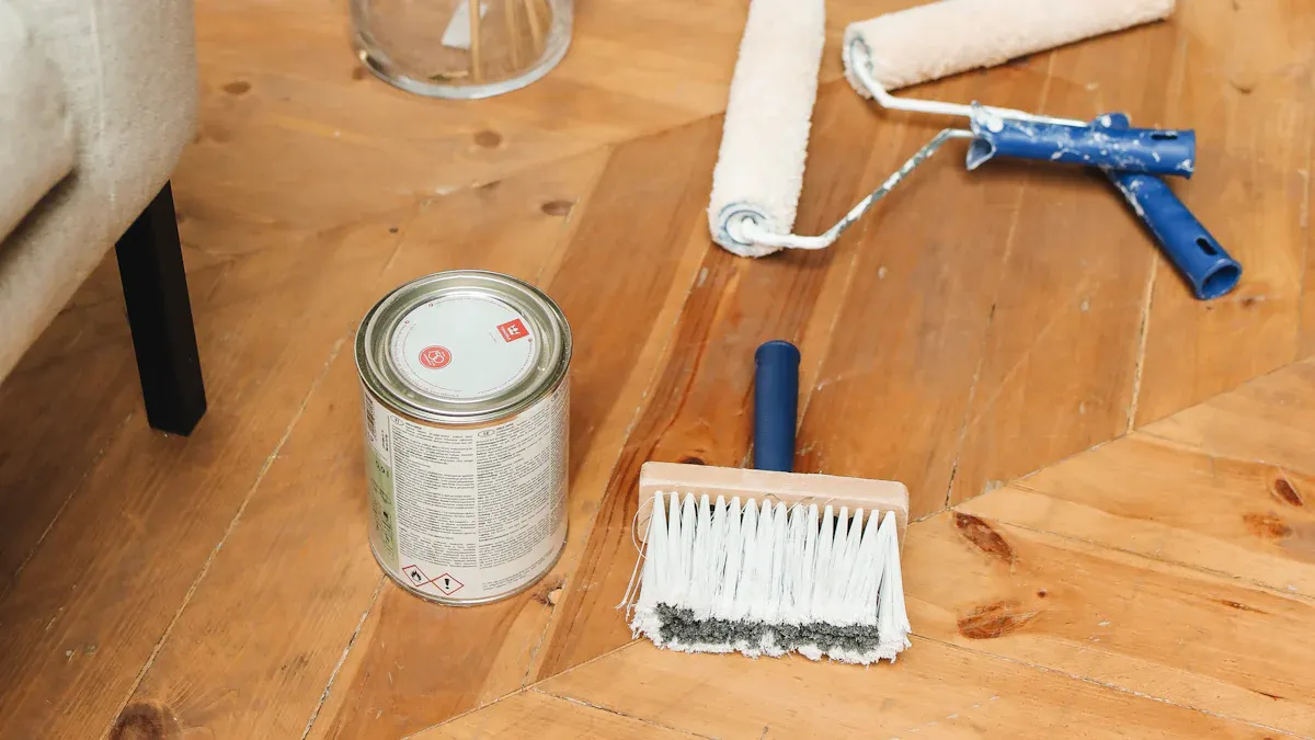 Applying DIY Chalk Paint to Makeover Old Furniture