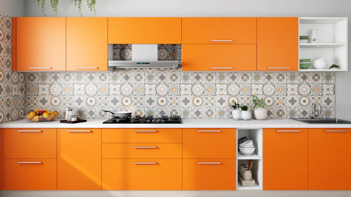 Trendy Kitchen Cabinet Colors