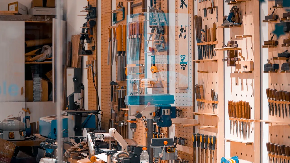 Easy DIY Pegboard Shelf for Custom Storage in Your Workspace