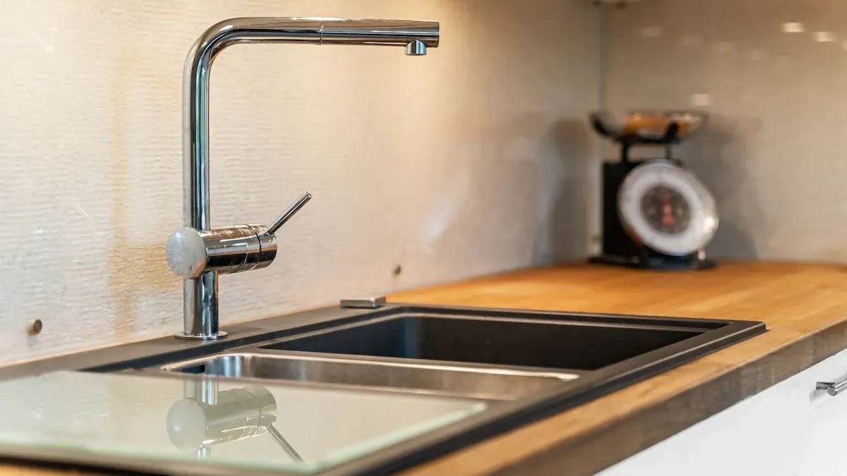 Step 6: Faucet and Drain Installation