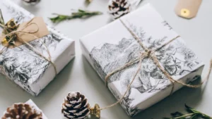 DIY Leaf Print Wrapping Paper: Nature-Inspired Gift Wrap Ideas