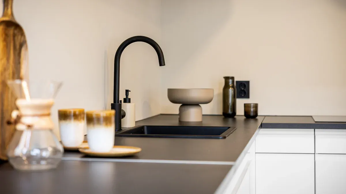 Black Hardware Ideas for the Kitchen