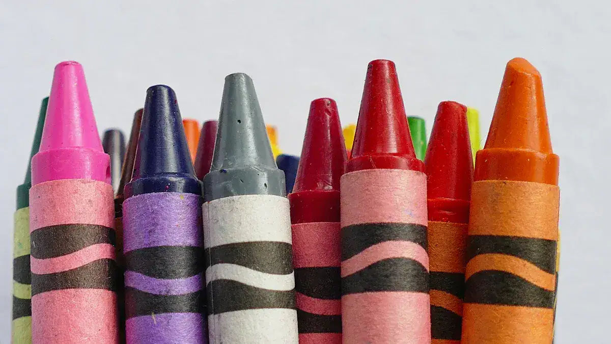Materials for Your DIY Crayon Letter Project
