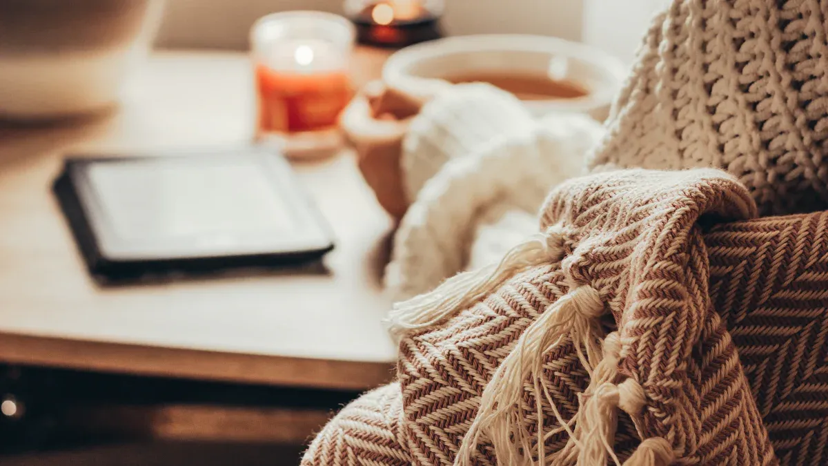 Lighting and Textiles for a Cozy Ambiance